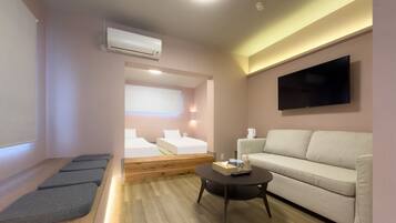 Family Condo, Balcony | Living area | Flat-screen TV