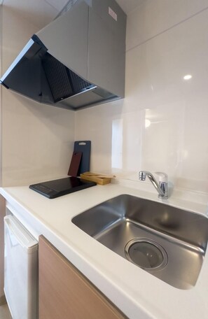 คอนโดสำหรับครอบครัว, ระเบียง | ครัวส่วนตัว | กาต้มน้ำไฟฟ้า