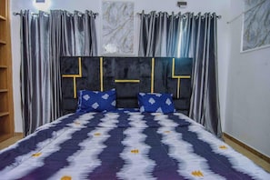 Appartement | 2 chambres, bureau, chambres insonorisées, Wi-Fi gratuit