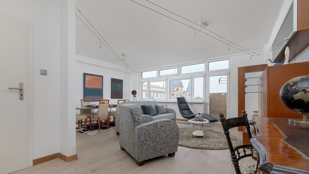 Living room - Center of Lodz Apartment by Renters (Lodz)