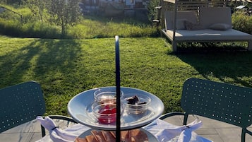 Petit déjeuner composé de spécialités régionales compris tous les jours