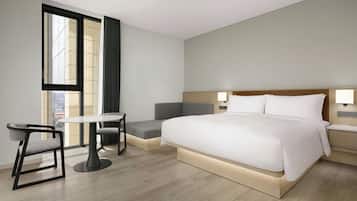 Literie de qualité supérieure, coffres-forts dans les chambres, bureau