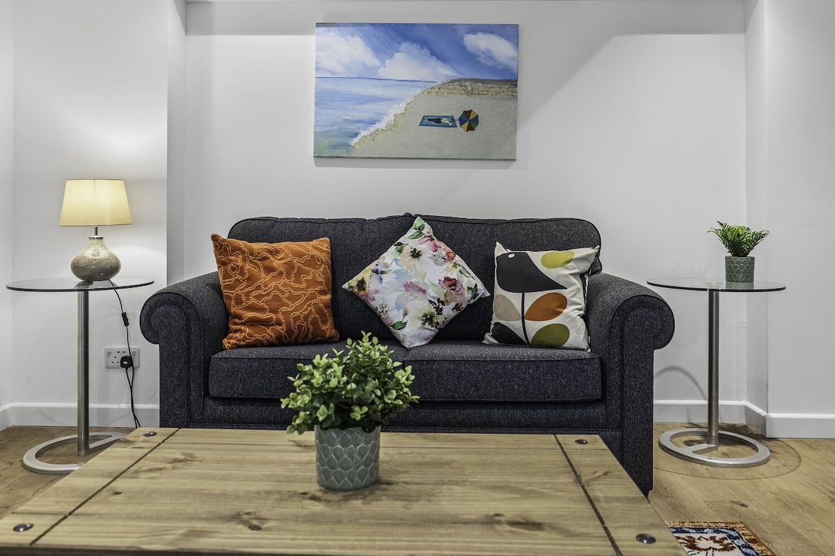 Apartamento, baño privado (Flat F) | 1 dormitorio, ropa de cama de alta calidad, cuna de viaje y wifi gratis