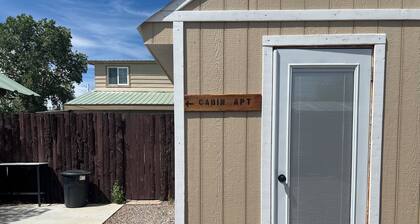Cabin apt. Charming 1 bedroom, 1 bathroom apartment in Lima, MT with WiFi.