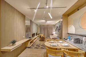 One Bedroom | Select Comfort beds, in-room safe, desk, iron/ironing board