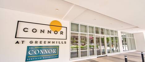 Fachada de la propiedad