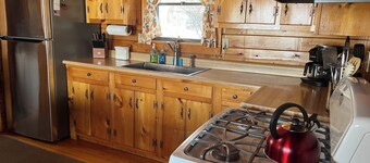 Charming Log Cabin on Big Wood Pond in Jackman, Maine