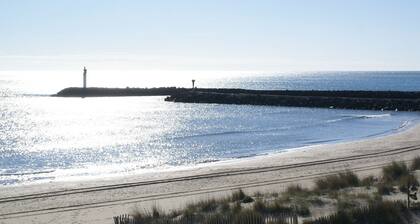 Gemütliches Studio für 2 Personen, Terrasse, Meerblick, zentral gelegen, ohne Parkplatz