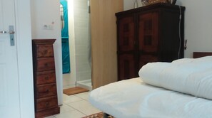 1 غرفة نوم وواي فاي وملاءات أسرّة