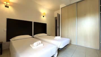 2 chambres, draps fournis