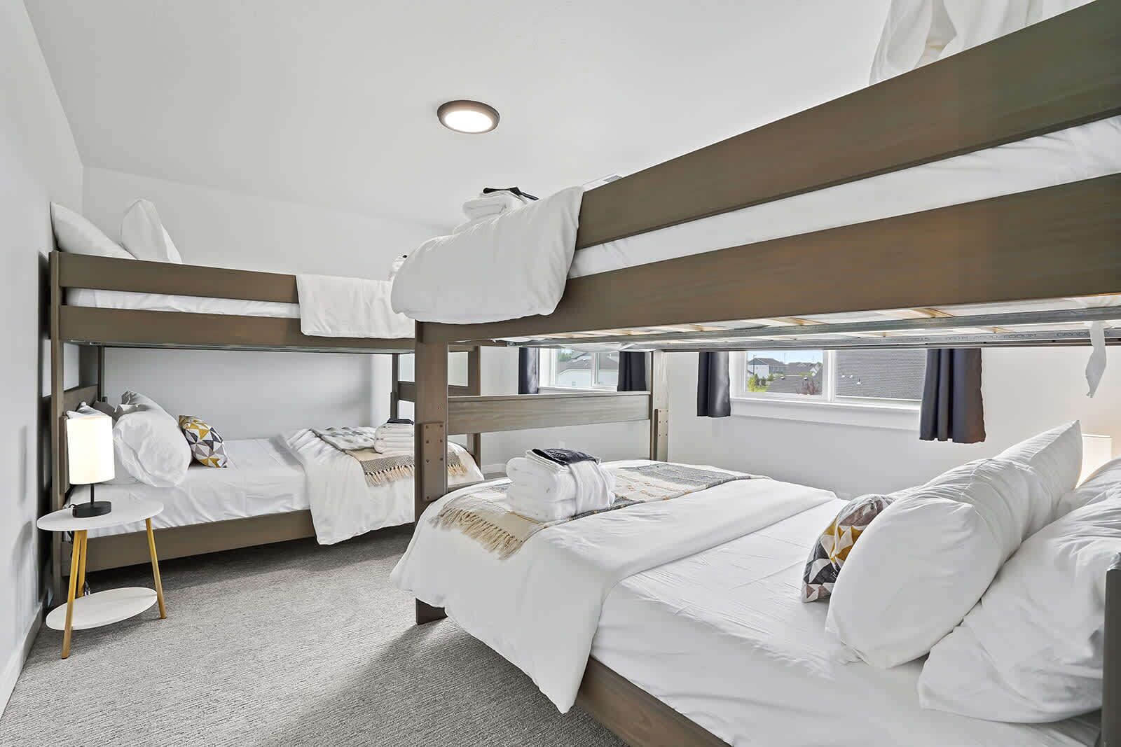 5 bedrooms, iron/ironing board, travel cot, WiFi