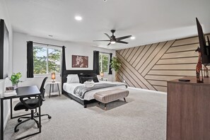 5 chambres, fer et planche à repasser, lit parapluie, Wi-Fi