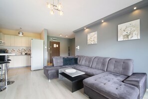 อพาร์ทเมนท์, 1 ห้องนอน | ห้องนั่งเล่น