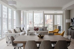 TV, stereo, offices