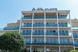 Majoituspaikan julkisivu