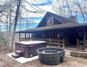 Terrace/patio - Two Floor Private Cabin (Franklin)