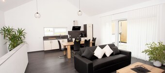 Auszeit in der Natur. Gemütliche Ferienwohnung mit Balkon