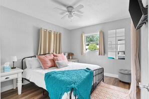 3 soveværelser, strygejern/strygebræt, weekendseng, Wi-Fi