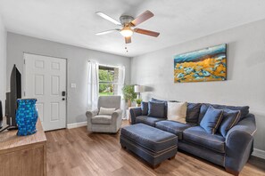 TV, video games, offices