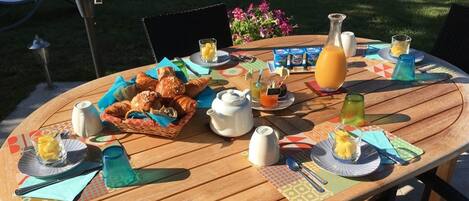 Udendørs spisemuligheder