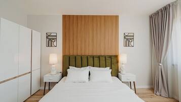 2 chambres, fer et planche à repasser, Wi-Fi, draps fournis