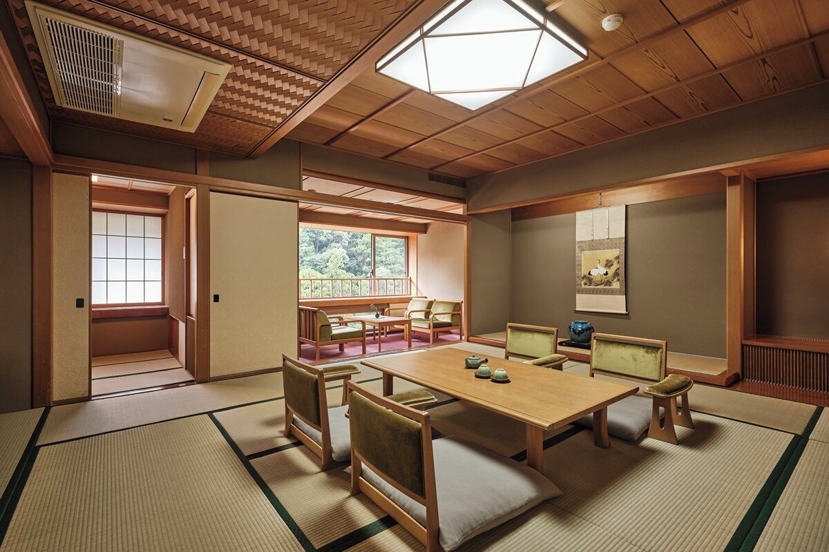 Japanese-Style Room with River View 20sqm Non-Smoking | Bathroom | Free toiletries, hair dryer, slippers