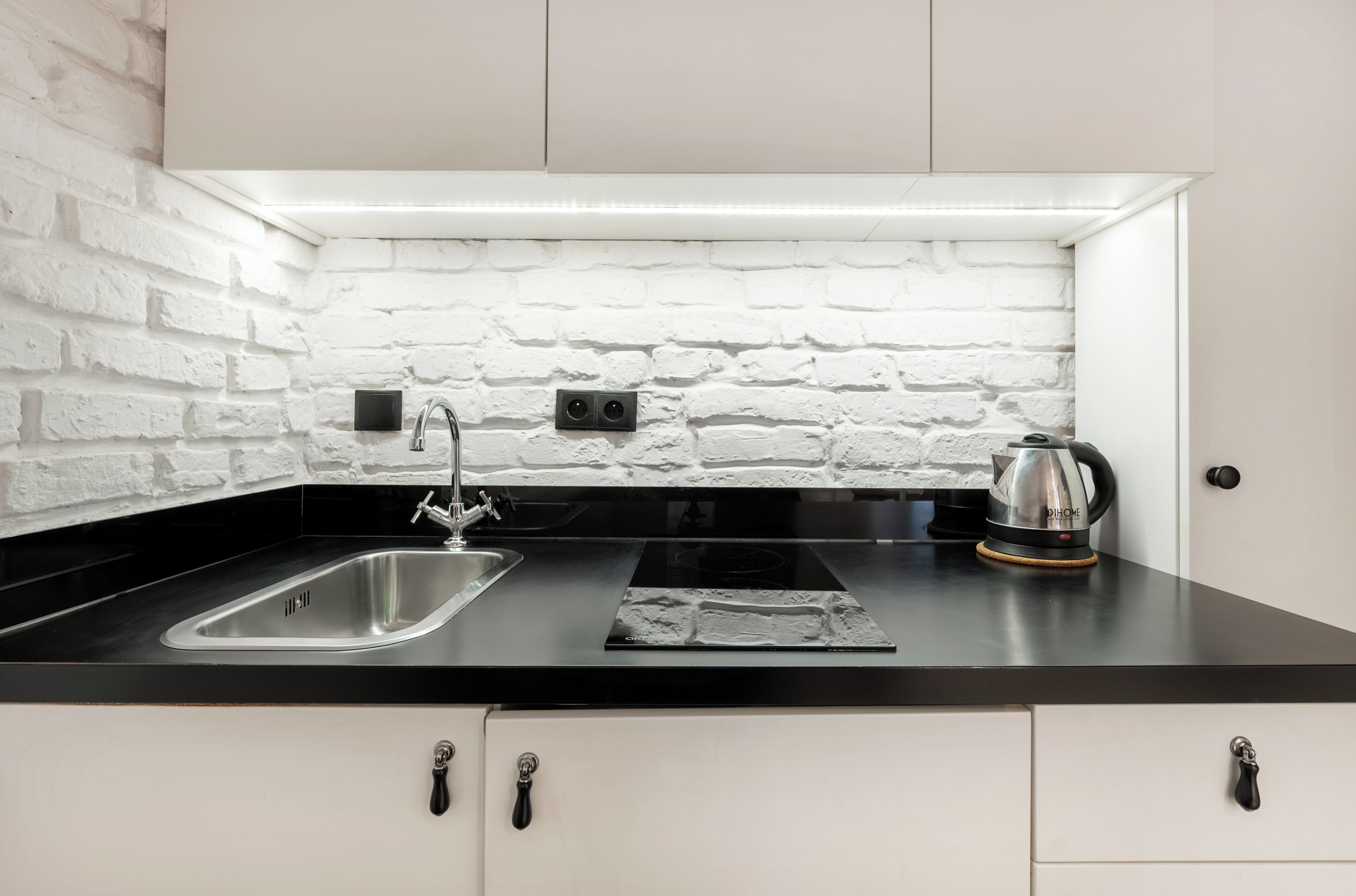 经典公寓, 1 张大床 | 私人简易厨房 | 冰箱、炉灶、电热水壶、厨具/餐具