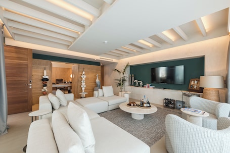 Área de sala de estar. Folie Marine Beach Hotel & Club