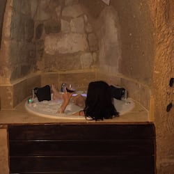 Deluxe Double Room, Courtyard View | Jetted bathtub