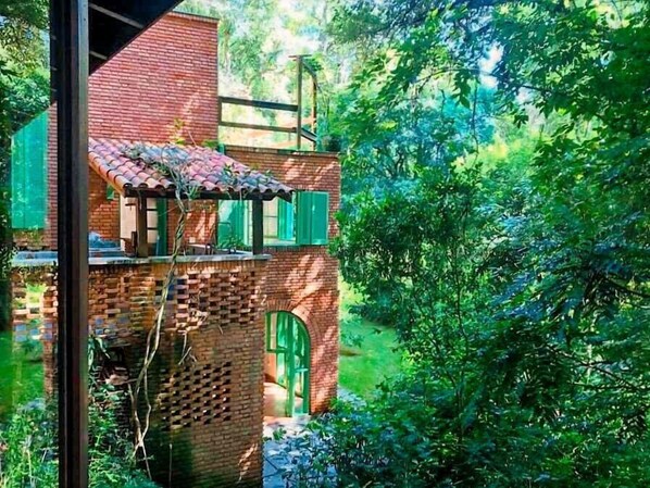 Chalet | Uitzicht vanuit de kamer