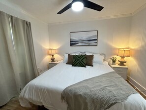 3 chambres, accès à Internet, literie fournie