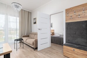 Căn hộ tiện nghi đơn giản | 1 phòng ngủ, bàn ủi/dụng cụ ủi quần áo 