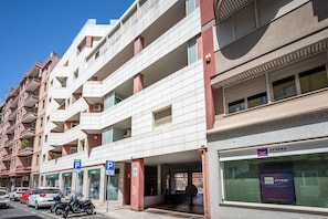 Façana frontal de l'allotjament