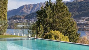 Una piscina riscaldata