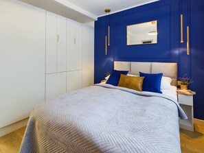 Studio, Kitchen | Bed sheets - Exceptional Studio for 2 by Renters (Warsaw)