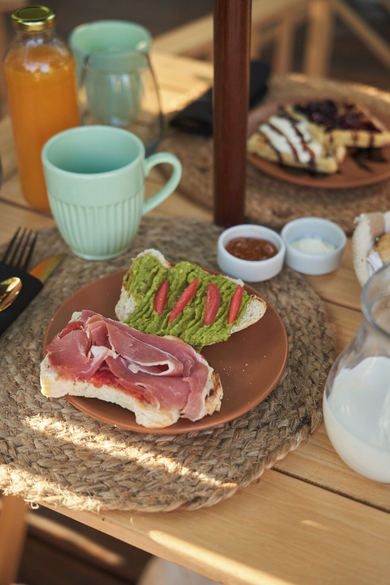 客房内用餐