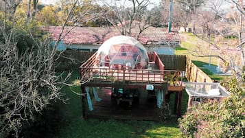 Fachada de la propiedad