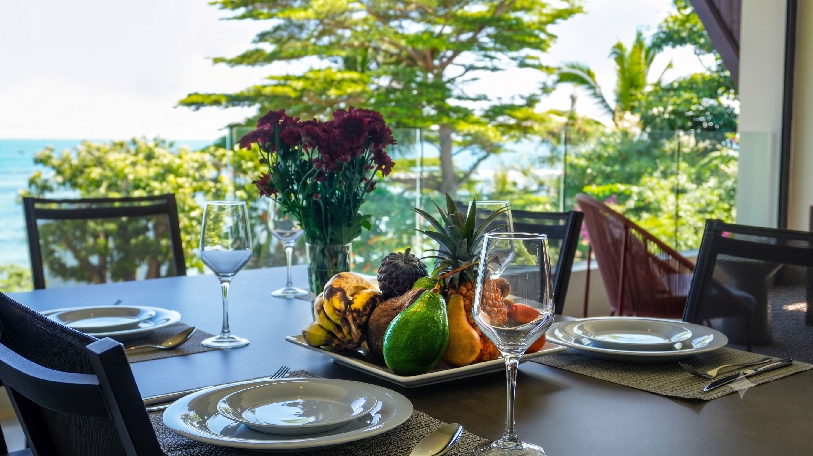 Family Apartment, 3 Bedrooms, Beach View | Terrace/patio
