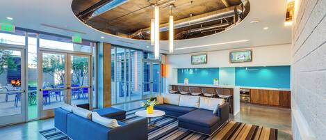 Sitzecke in der Lobby