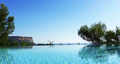 Appartement les lilas, dans villa Ă Cassis , vue mer exceptionnelle