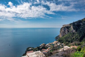 Udsigt fra overnatningsstedet
