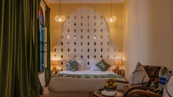Quarto casal luxo, suíte (Double Room) | Roupas de cama de algodão egípcio, roupas de cama premium