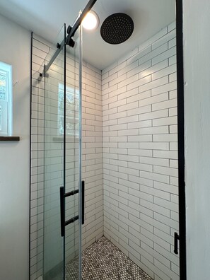 Towels, soap, toilet paper