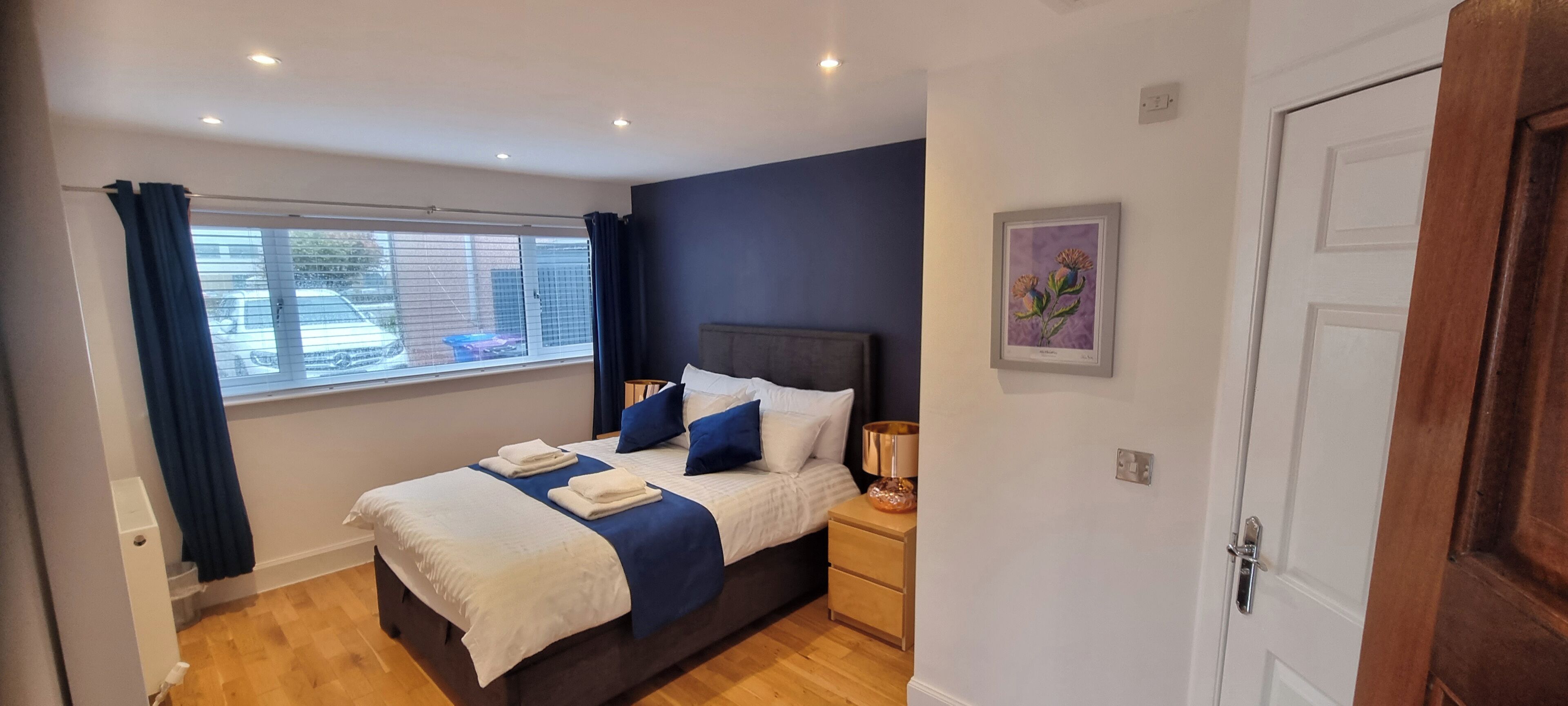 2 bedrooms, desk, iron/ironing board, free WiFi