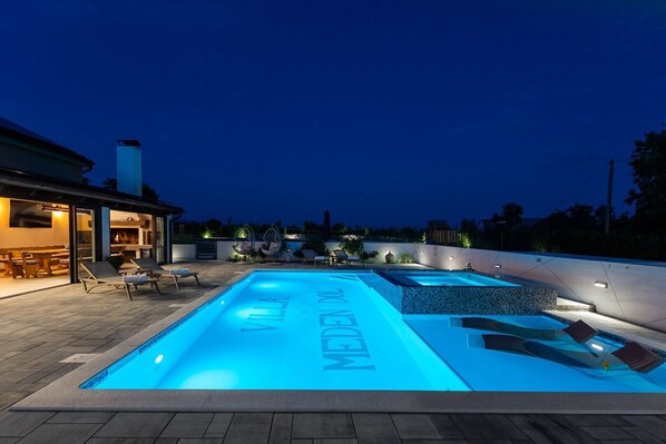 Beheizter Pool