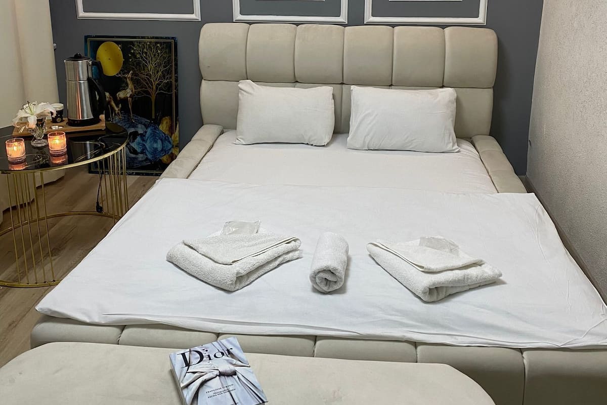 Habitación panorámica | Ropa de cama de alta calidad, minibar, escritorio