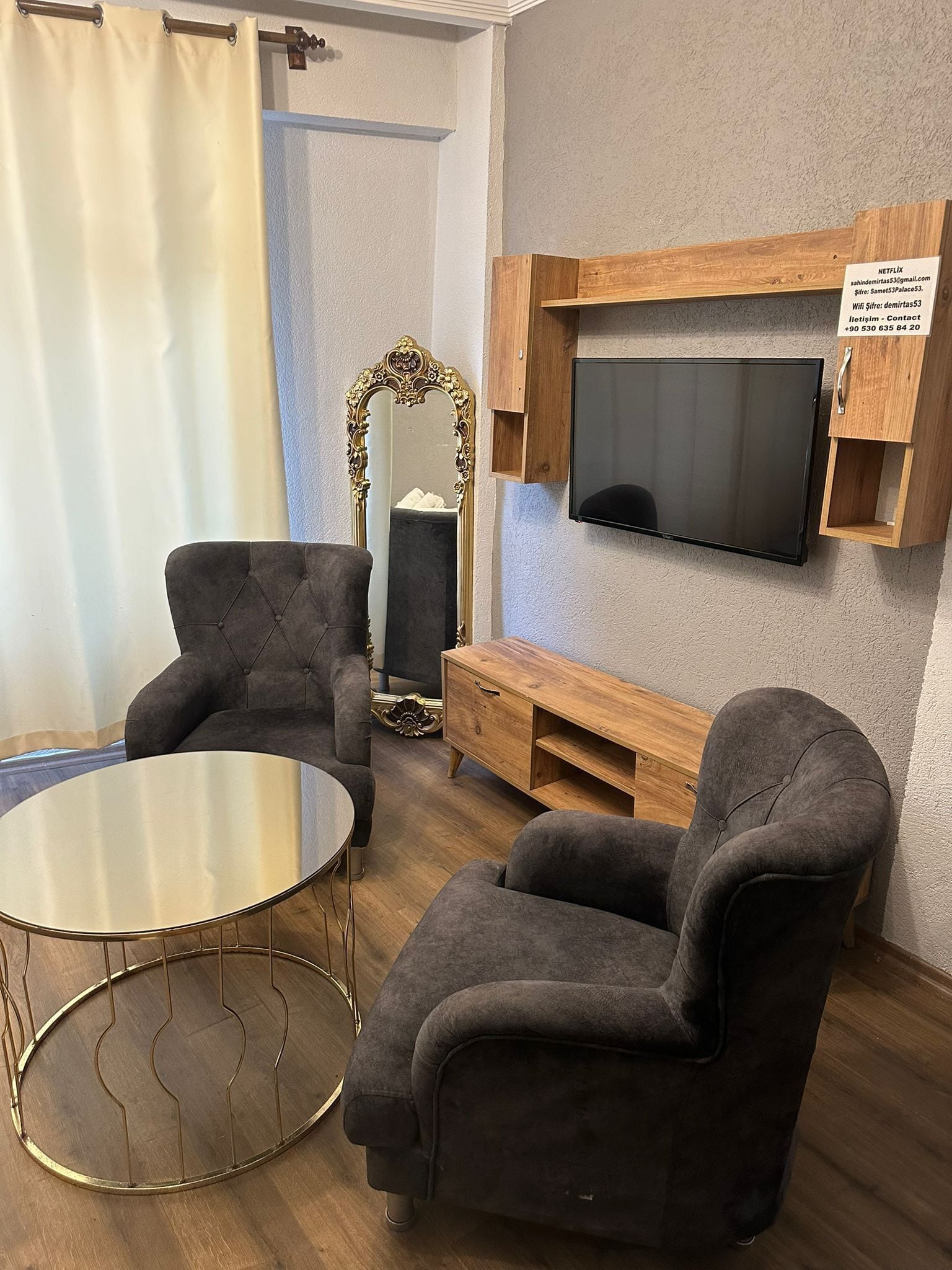 Premium bedding, minibar, desk, laptop workspace