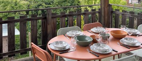 Restauration en plein air