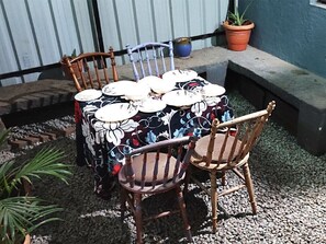 Udendørs spisemuligheder