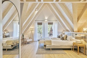 3 slaapkamers, een strijkplank/strijkijzer, internet, beddengoed